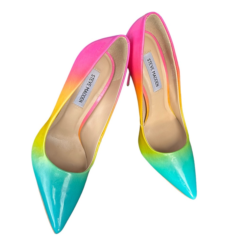 Steve Madden Zaney Rainbow Pumps